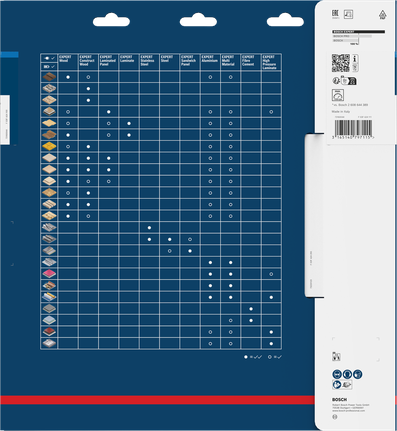 Hoja de sierra circular para paneles sándwich Bosch EXPERT 270 x 2,4/2 x 30 mm Embalaje T60.